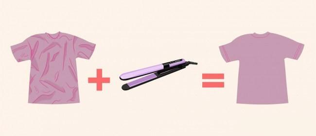 Cách là áo sơ mi sử dụng máy tạo kiểu tóc (máy là tóc)
