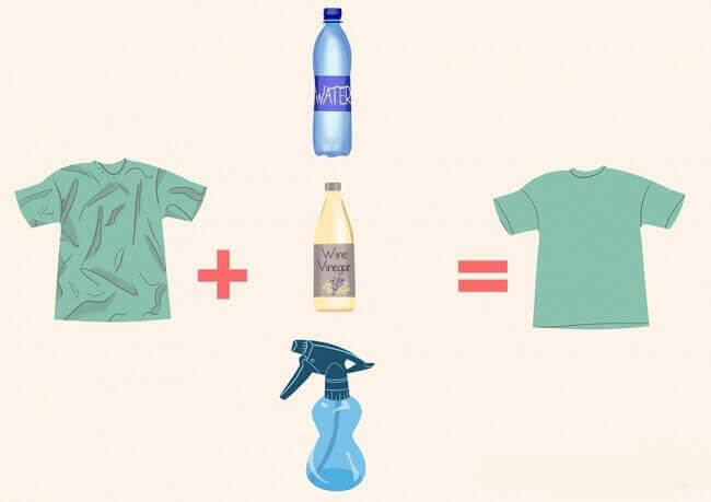 Cách là áo sơ mi sử dụng giấm