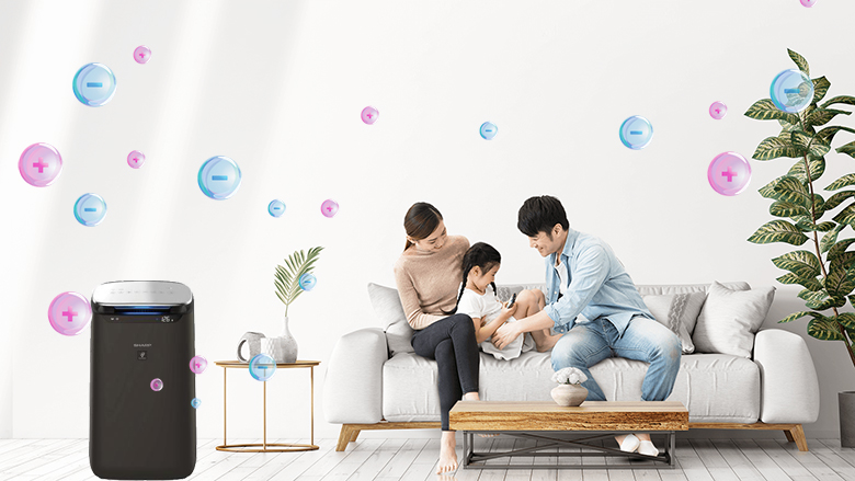 Máy lọc không khí ion âm có tác dụng gì?