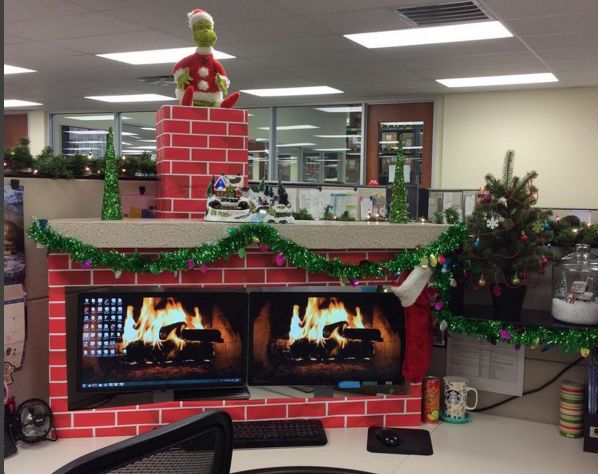Cách trang trí Noel cho văn phòng làm việc công ty đẹp, đơn giản