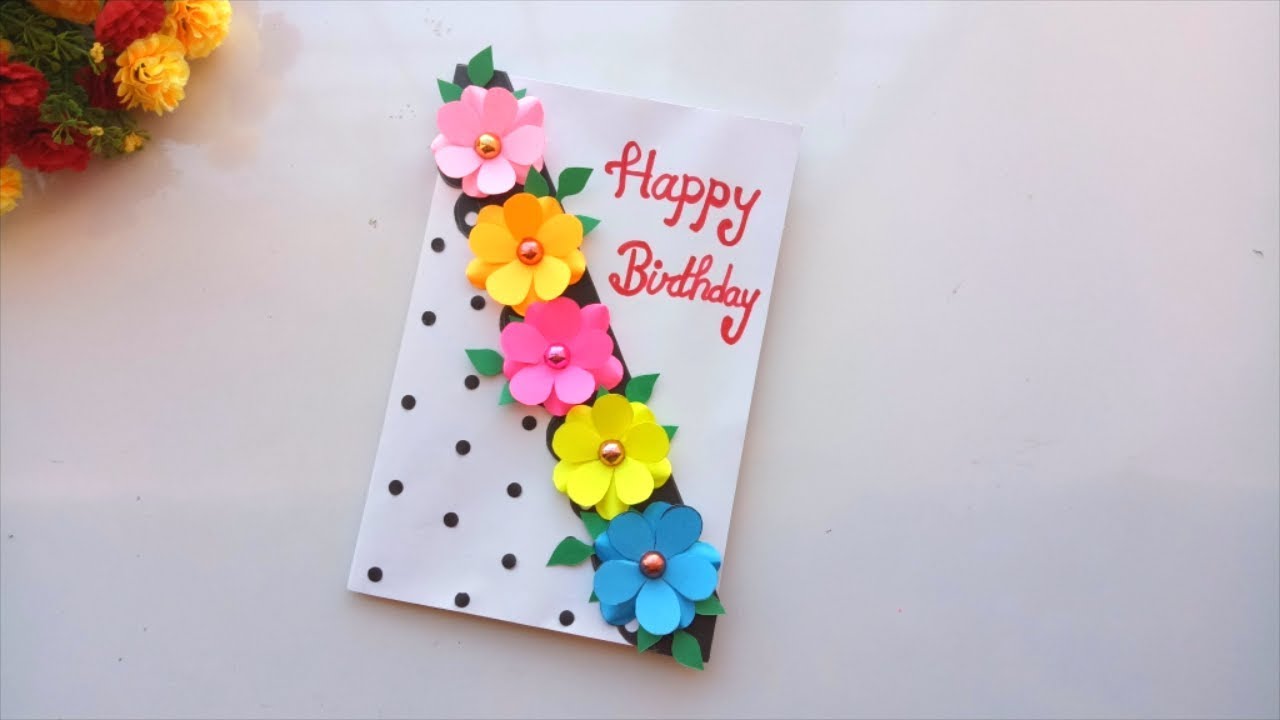 Cách vẽ thiệp chúc mừng sinh nhật đơn giản mà đẹp, độc đáo 