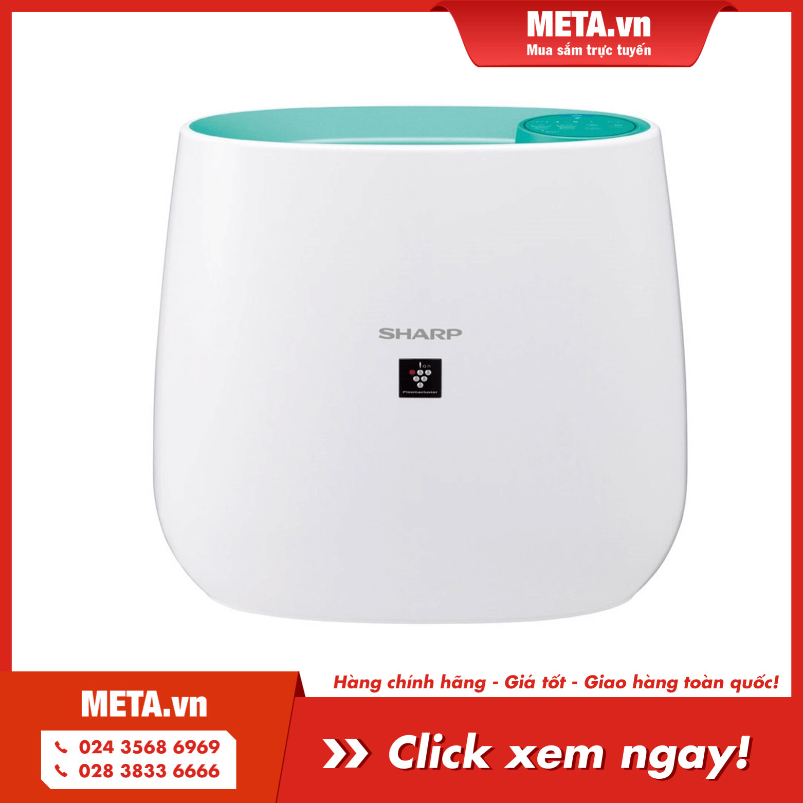 Máy lọc không khí Sharp FP-J30E (23m2)