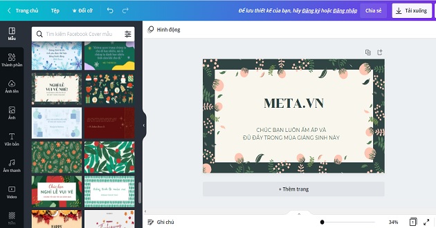 Tự tạo ảnh bìa Facebook miễn phí với các công cụ thiết kế chuyên nghiệp, tạo được những bức ảnh đầy sáng tạo và sẽ tạo ấn tượng với bạn bè của bạn. Tận dụng tài nguyên trên mạng để truy cập được nguồn ảnh miễn phí và đa dạng nhé!