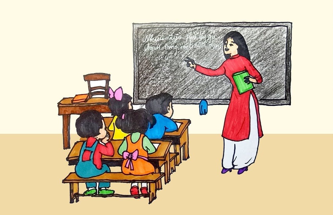 Gợi ý tranh vẽ ngày Nhà giáo Việt Nam 2011 tuyệt đẹp dành tặng thầy