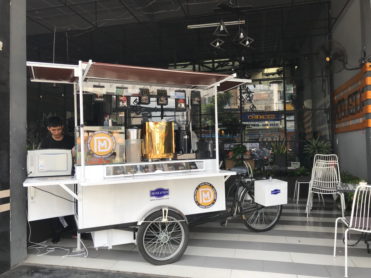 Lưu ý khi mở xe cafe pha máy lưu động