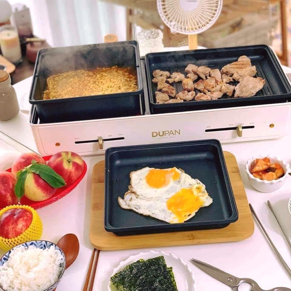 Nồi lẩu nướng 2 trong 1