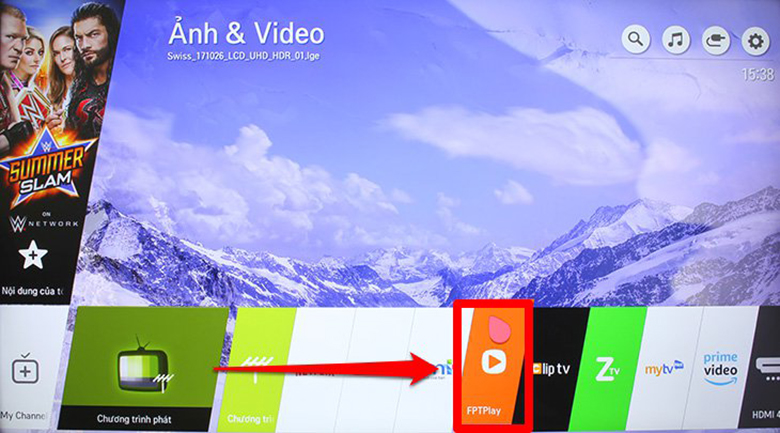 Cách tải và cài đặt FPT Play cho smart TV LG