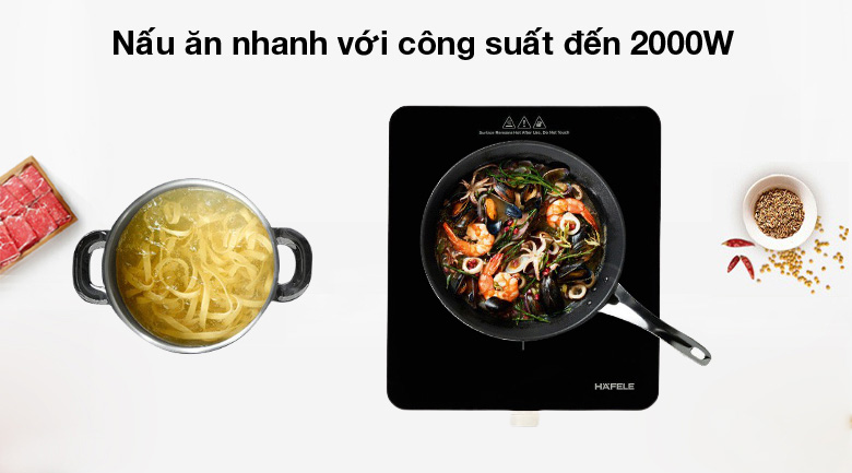 Lưu ý để sử dụng bếp từ Hafele an toàn