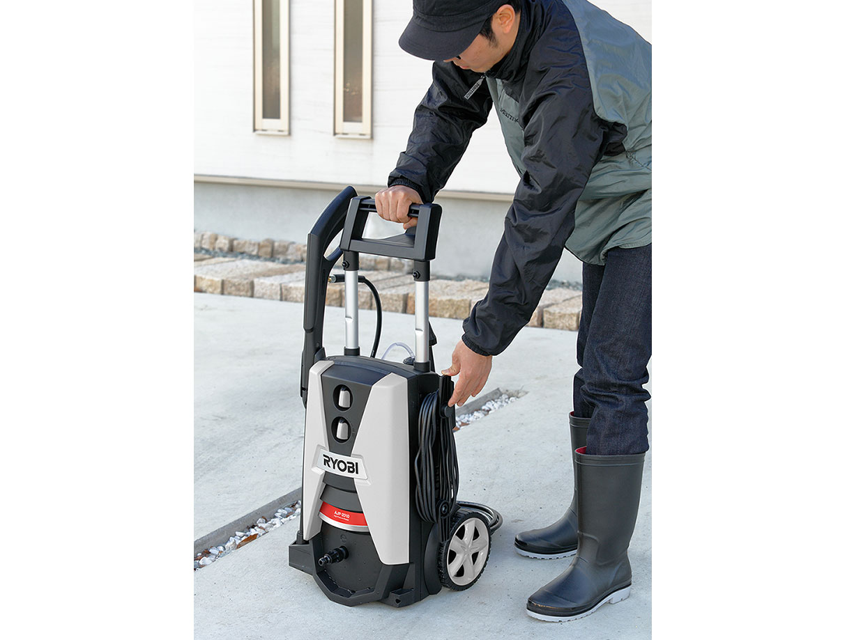 Máy rửa xe Ryobi bền bỉ, ít gặp hư hỏng