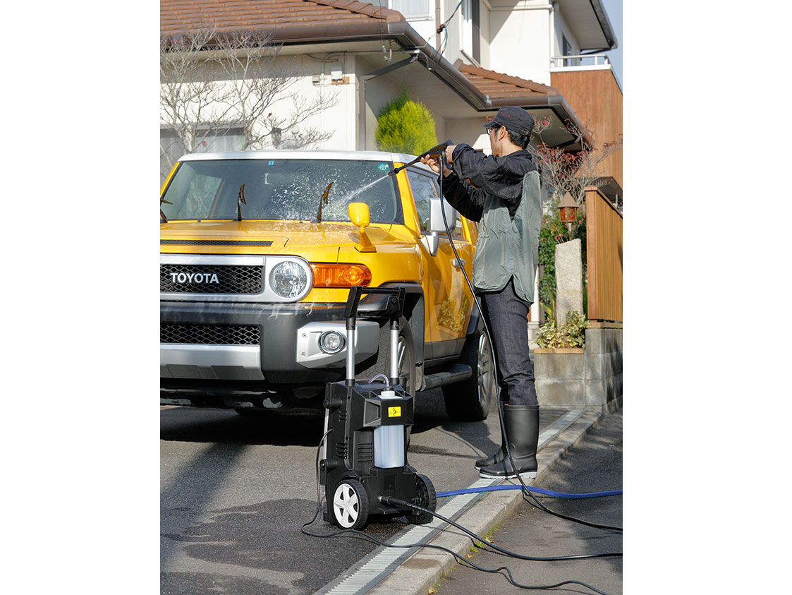 Máy rửa xe Ryobi sở hữu nhiều tính năng tuyệt vời