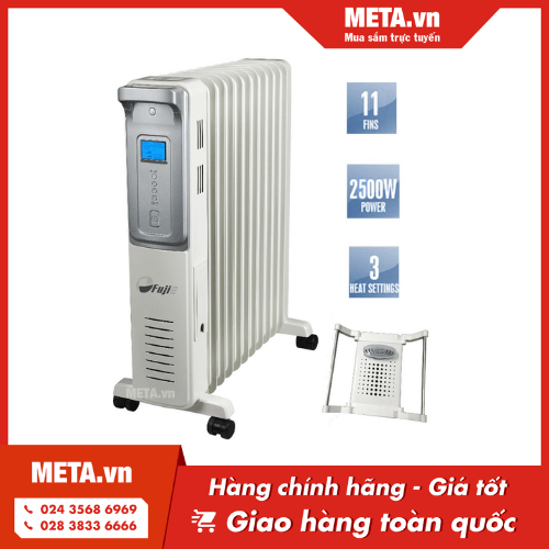Máy sưởi dầu FujiE OFR4411 (11 thanh)