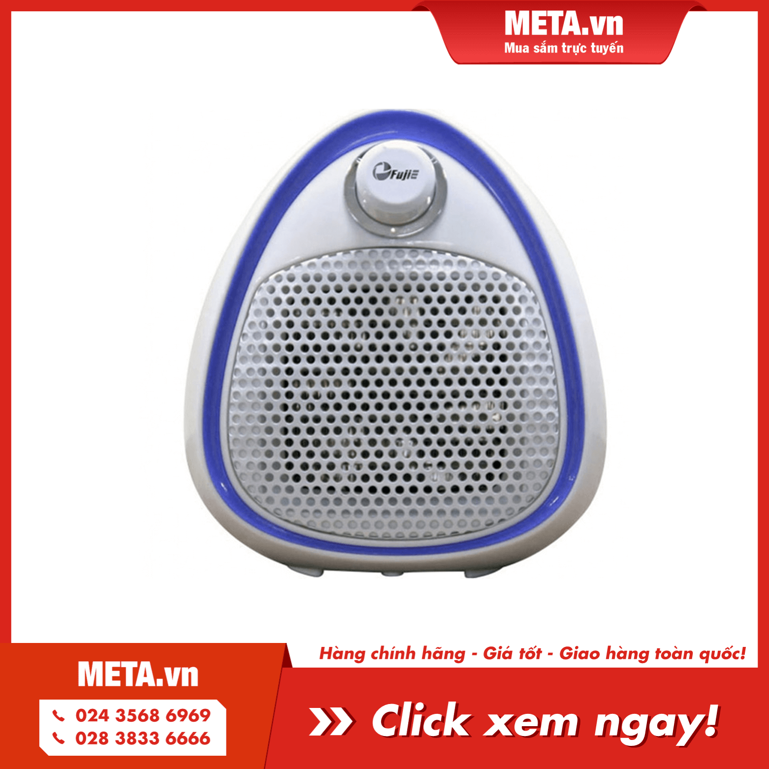 Mua ngay quạt sưởi gốm ceramic mini FujiE CH-202