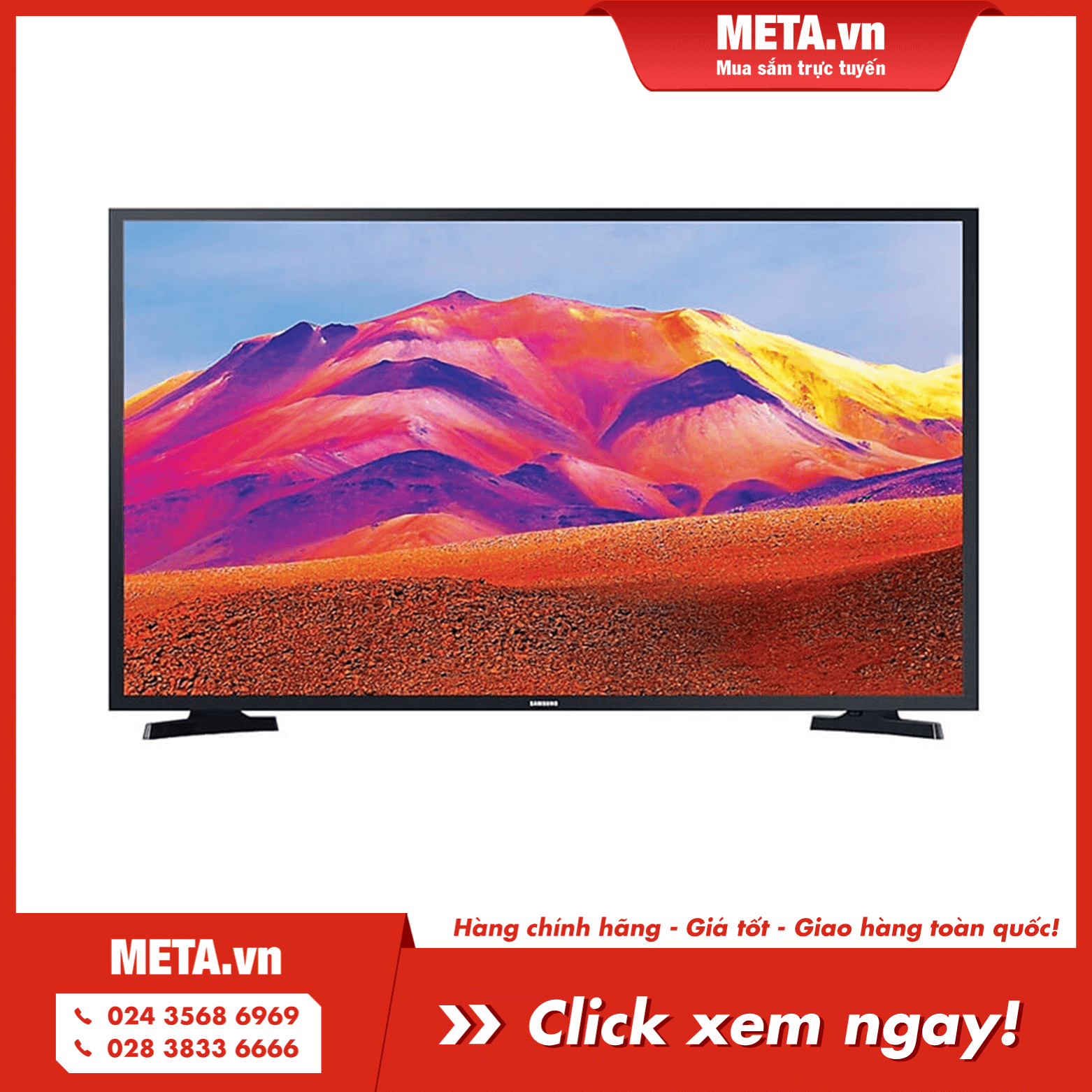 Mua ngay smart tivi Samsung UA43T6000AKXXV 43 inch Full HD (Model 2020)