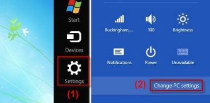 Cách cài đặt mật khẩu cho máy tính Win 8