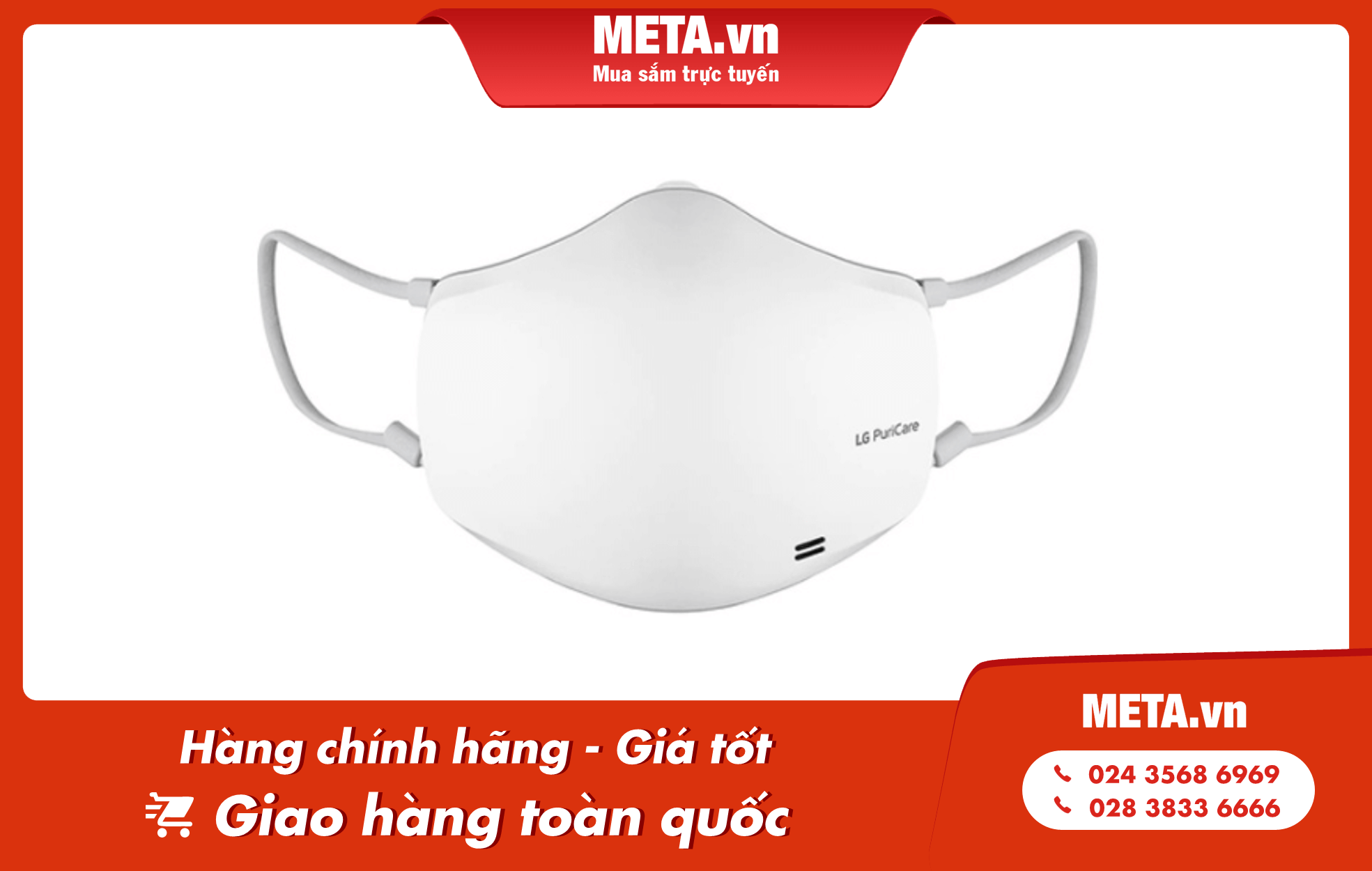 Mua ngay khẩu trang lọc khí LG Puricare AP551AWFA