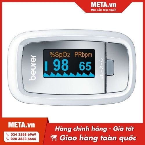 Máy đo nồng độ oxy và nhịp tim Beurer PO30