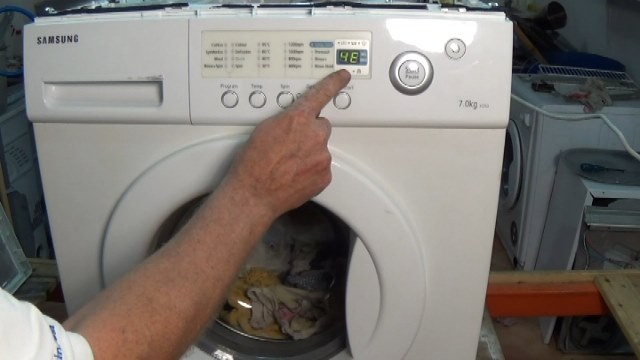 Nguyên nhân gây ra lỗi 4E máy giặt Samsung
