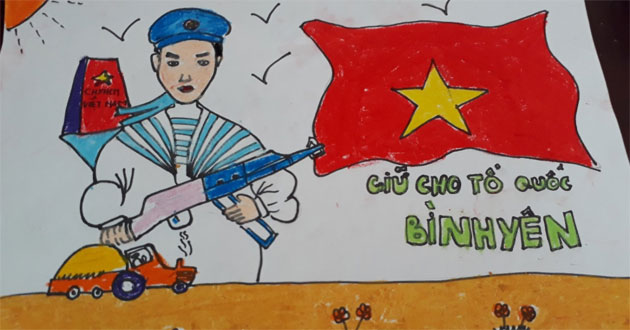 Vẽ Tranh Em Yêu Việt Nam Vẽ Tranh Em Yêu Tổ Quốc Việt Nam