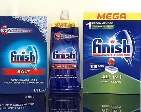 Viên rửa bát Finish có các loại nào?