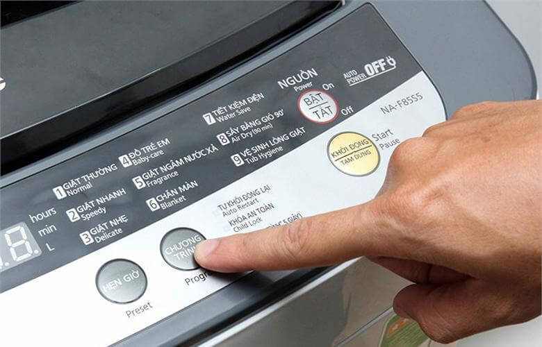 Lỗi H01 máy giặt Panasonic là lỗi gì?