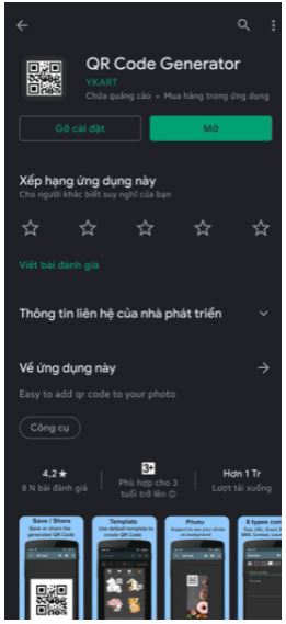 Cách tạo ra QR tỏ tình trên điện thoại Android