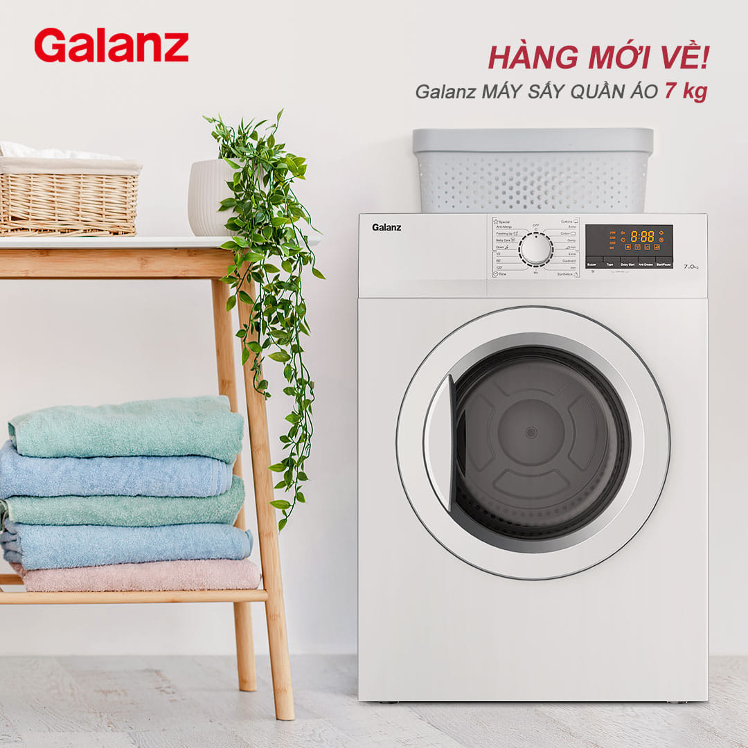 Có nên mua máy sấy quần áo Galanz không?