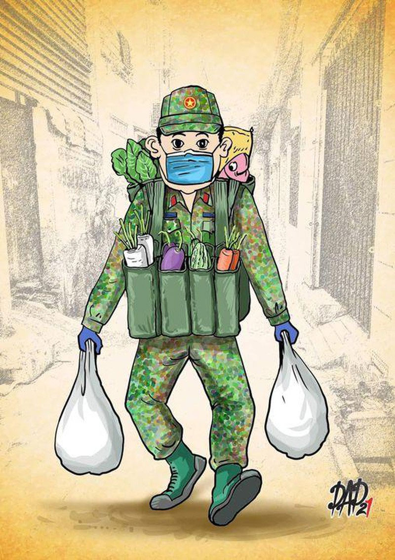 Quân đội Nhân dân Việt Nam là biểu tượng của sức mạnh và lòng trung thành. Những nét vẽ trực quan và tươi tắn sẽ giúp bạn nhìn thấy được vẻ đẹp của bộ đội. Hãy xem ảnh vẽ Quân đội Nhân dân Việt Nam để hiểu thêm về lịch sử và truyền thống quân sự của đất nước Việt Nam.