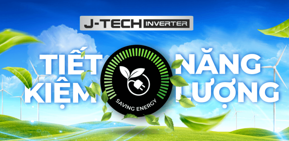 Công nghệ tiết kiệm điện J-Tech Inverter trên điều hòa Sharp