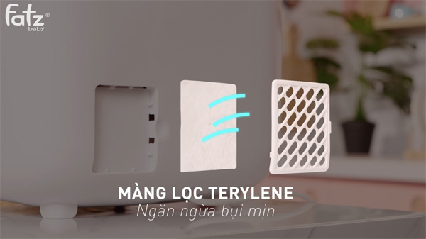 Review máy tiệt trùng sấy khô UV Fatzbaby tính an toàn
