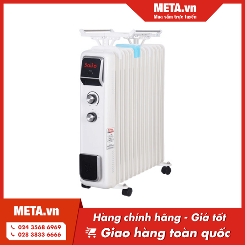 Máy sưởi dầu 13 thanh Saiko OR-7213T