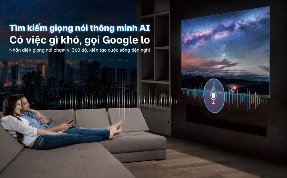Tìm kiếm bằng giọng nói với Google Assistant