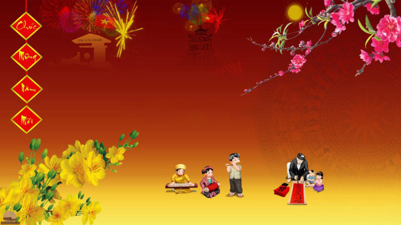Tết Nguyên Đán là ngày lễ truyền thống của Việt Nam, một dịp để tưởng nhớ tổ tiên và sum vầy bên gia đình. Hình nền Tết Nguyên Đán sẽ giúp bạn tạo ra không gian trang trọng, đầy sắc màu và ý nghĩa, tôn vinh những giá trị truyền thống và văn hóa đặc sắc của quê hương.