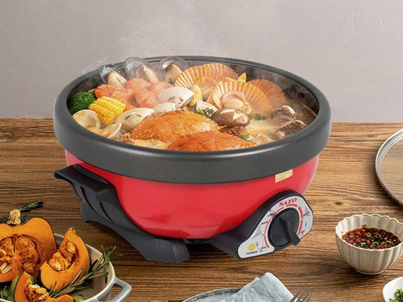 Nồi lẩu điện Sato
