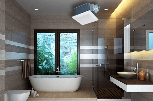 Lắp đặt quạt thông gió để nhanh chóng phát tán mùi hôi 