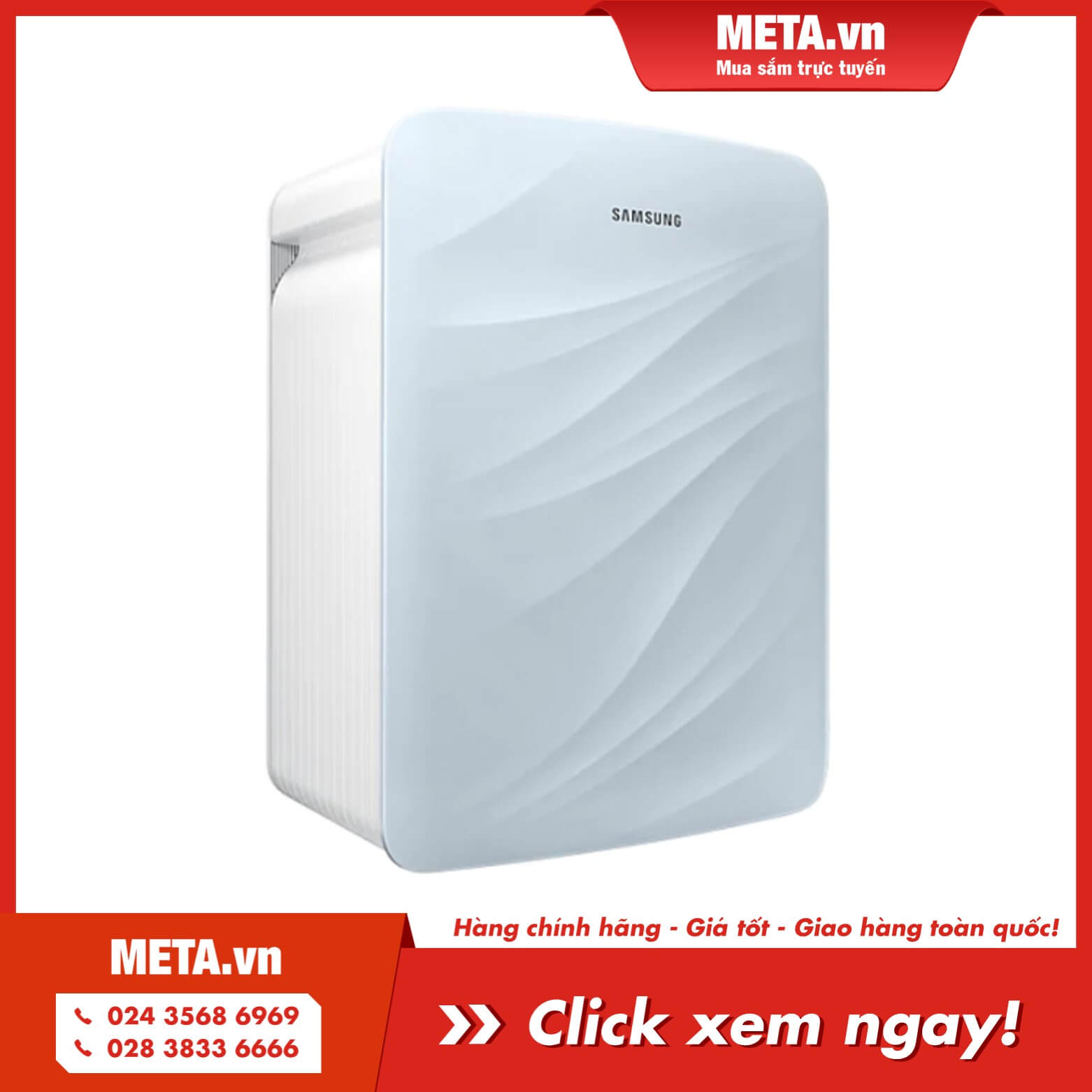 Mua ngay máy lọc không khí Samsung AX40R3020WU/SV (39m2)
