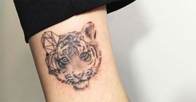 hình xăm mini hình xăm hổ mini hình xăm đẹp hình xăm cho nữ hình xăm  mini đẹp hình xăm mini cho nữ tattoo tiger 084618  Body tattoos  Tattoos Animal tattoo