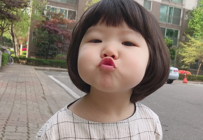 Ảnh bé nhỏ gái Nước Hàn xứng đáng yêu