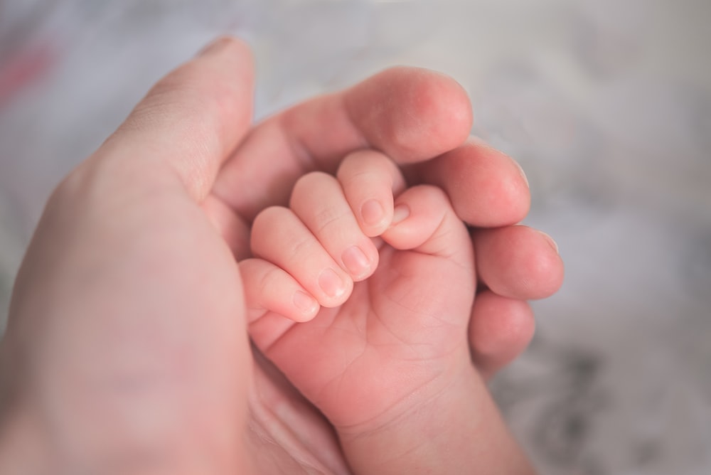Image of beautiful baby hands