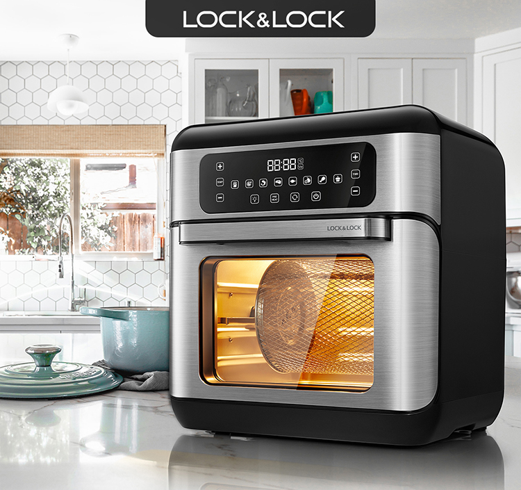So sánh nồi chiên không dầu Lock&Lock và Kalite
