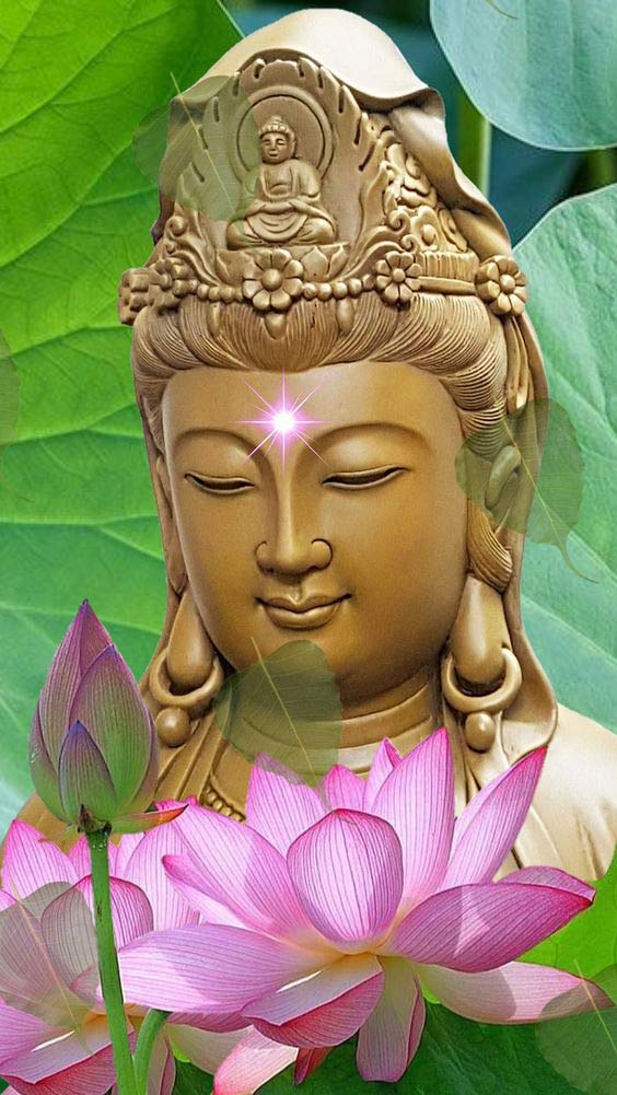20 Hình Phật Quan Âm Đẹp, Ảnh Mẹ Quan Thế Âm Bồ Tát 3D Chất Lượng Cao