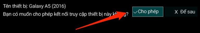 Kết nối điện thoại với tivi Samsung qua Bluetooth