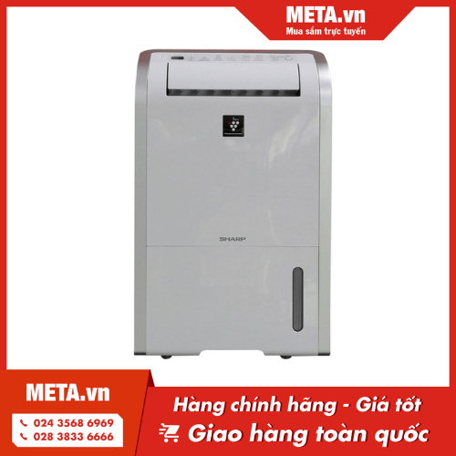 Máy lọc không khí và hút ẩm Sharp DW-D20A-W (50m2)
