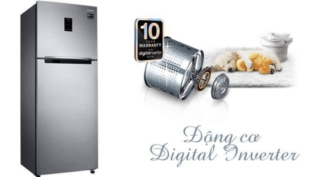 Vận hành êm ái và tiết kiệm điện năng Digital Inverter