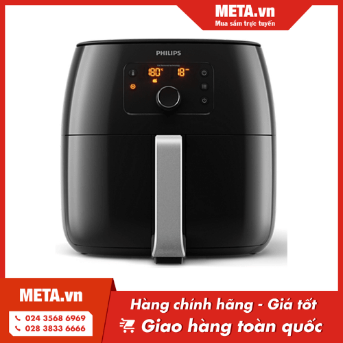 Nồi chiên không dầu Philips HD9650/91 (2200W - New) 3,7 lít