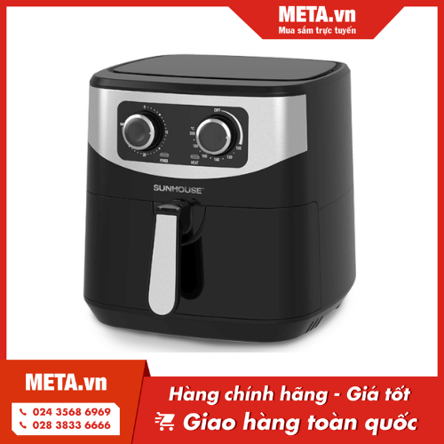 Nồi chiên không dầu 6 lít Sunhouse SHD4062