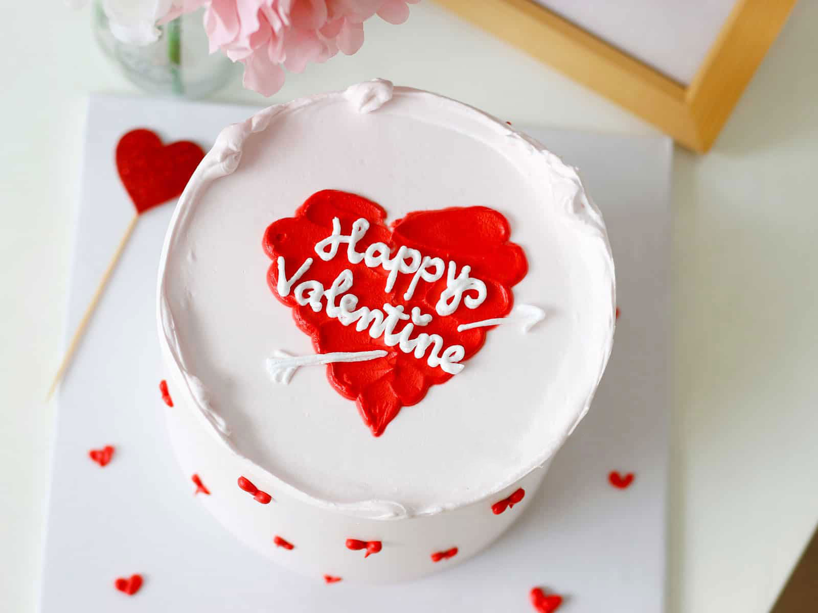 Mẫu bánh kem dành cho ngày Valentine 142 ngày lễ tình nhân
