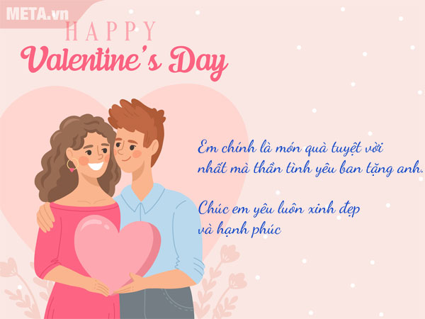 Tặng người thương những lời chúc mừng Valentine nồng nhiệt bằng những mẫu thiệp Valentine online tuyệt đẹp, mang đầy tình cảm và sự chân thành. Thể hiện tình yêu của mình một cách đặc biệt, đầy ấn tượng trong ngày Valentine.