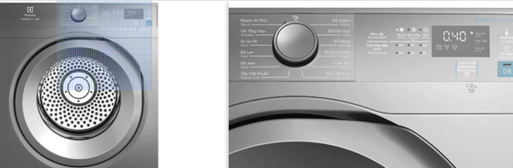 Dòng máy sấy quần áo Electrolux 2022 có bảng điều khiển dễ dùng