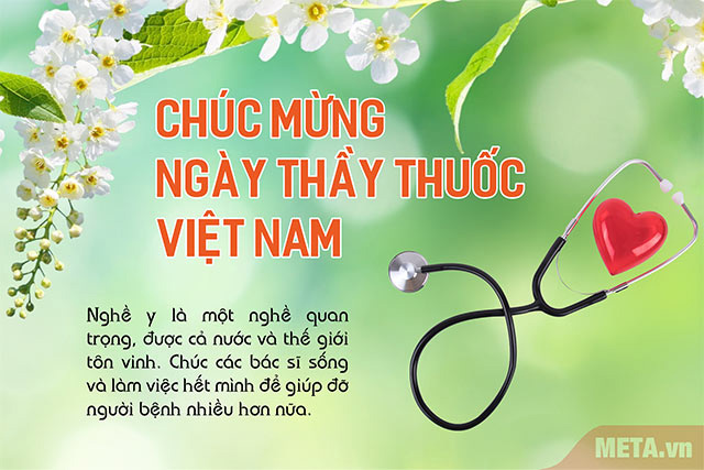 25 Thiệp chúc mừng ngày 27/2 - Ngày Thầy thuốc Việt Nam - META.vn