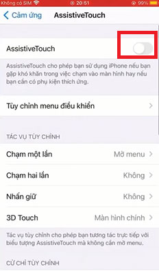 Cách bật nút Home
